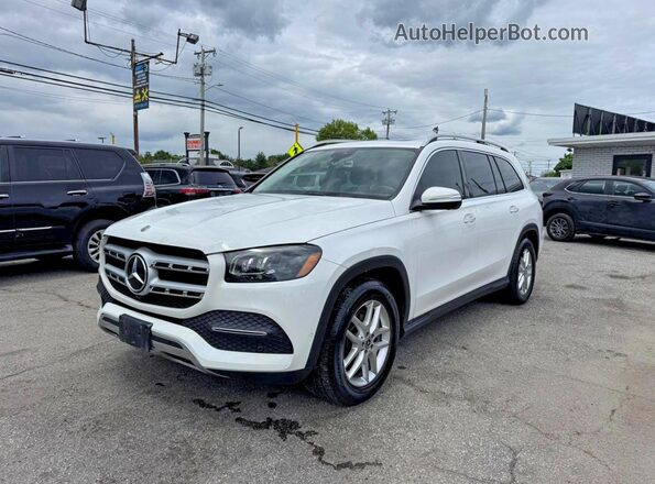 4JGFF5KE1LA075993 2020 MERCEDES-BENZ GLS Белый Задняя левая четверть