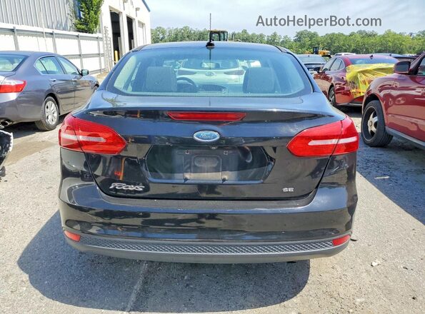 1FADP3F2XHL223833 2017 FORD FOCUS Black Front interior view