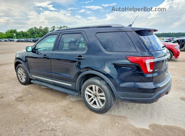 1FM5K8D87JGA61705 2018 FORD EXPLORER Black უკანა მარჯვენა