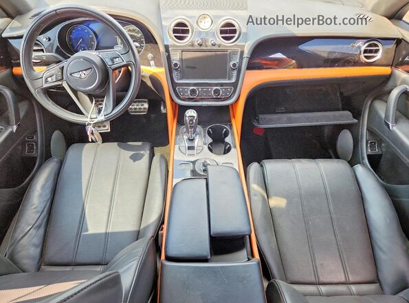 SJAAM2ZV9LC029665 2020 BENTLEY BENTAYGA Белый Вид щитка приборов