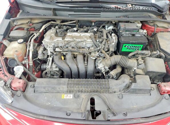 5YFEPRAE7LP065468 2020 TOYOTA COROLLA Red Շարժիչի բաժամունքի տեսք