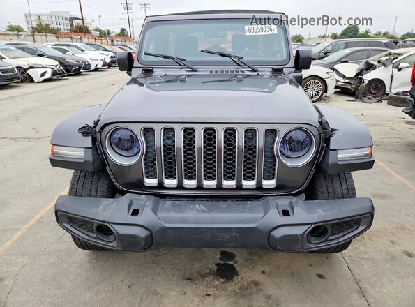 1C4JJXP65MW749934 2021 JEEP WRANGLER Gray Вид ззаду