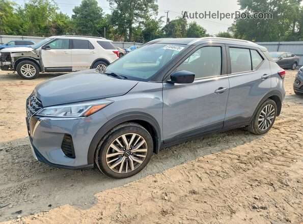 3N1CP5CV9PL545241 2023 NISSAN KICKS Gray Задня ліва чверть