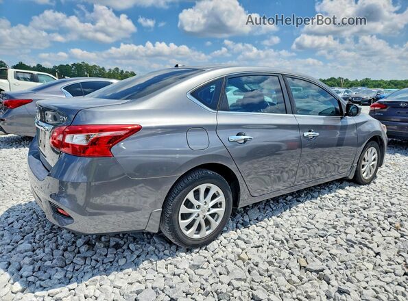 3N1AB7AP0JY267135 2018 NISSAN SENTRA Gray Delantero derecho