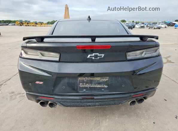 1G1FH1R71J0146409 2018 CHEVROLET CAMARO Black Front interior view