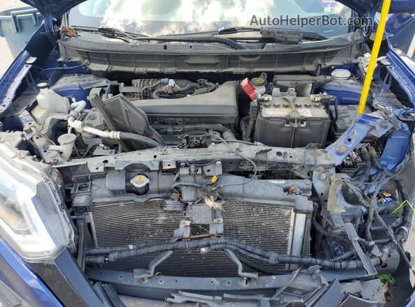 JN8AT2MV4LW111590 2020 NISSAN ROGUE Blue Vista del compartimento del motor