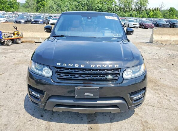 SALWR2EF7GA565402 2016 LAND ROVER RANGE Black წინა ხედი