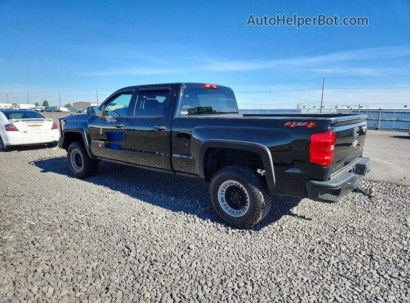 1GCUKNEC2JF102507 2018 CHEVROLET SILVERADO Черный Задняя правая четверть