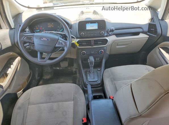 MAJ3S2FE5MC440148 2021 FORD ECOSPORT Silver Widok zestawu wskaźników