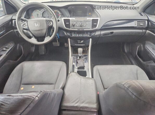 1HGCR2F34GA183604 2016 HONDA ACCORD Charcoal Вид щитка приладів