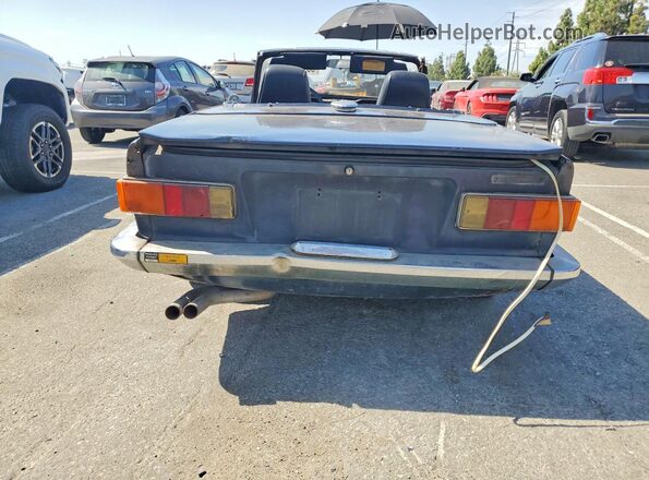 CC25196L 1969 TRIUMPH GT6 Черный Вид сзади