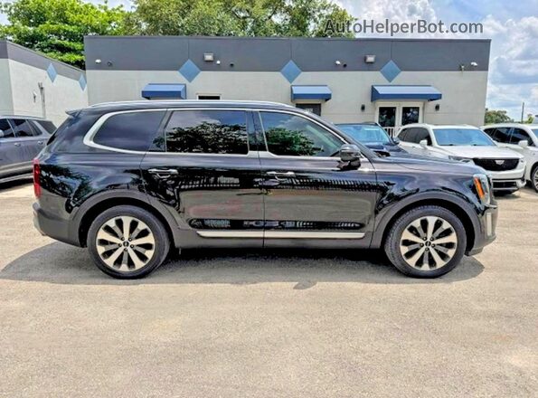5XYP64HC4NG204790 2022 KIA TELLURIDE Black Vista interior de 360 grados