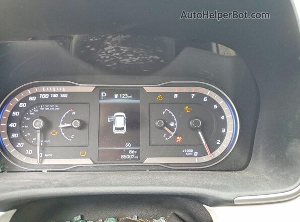 5NMJB3AE8NH066037 2022 HYUNDAI TUCSON Blue Հետևի նստատեղերի տեսք