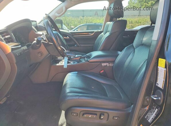 JTJHY7AX8J4270567 2018 LEXUS LX570 Black Dashboard view