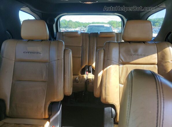 1C4RDHEG2GC322423 2016 DODGE DURANGO Black Вид задньої частини салону