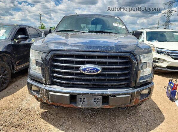 1FTEW1EF0GKE40290 2016 FORD F150 Black Հետևի տեսք