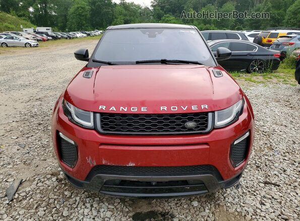 SALVD2BG6HH177741 2017 LAND ROVER RANGE Красный Вид сзади