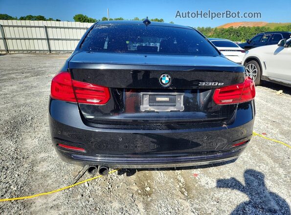 WBA8E1C5XHK480160 2017 BMW 3 SERIES Black Vista interior delantera