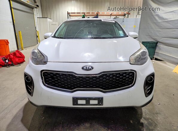 KNDPMCAC1H7035212 2017 KIA SPORTAGE White Հետևի տեսք