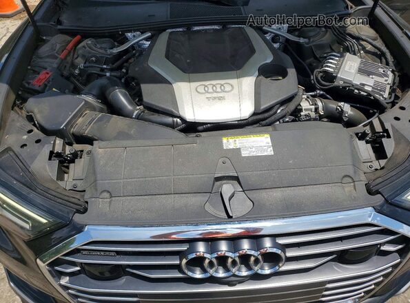 WAUL2AF23KN056538 2019 AUDI A6 Black Engine compartment view
