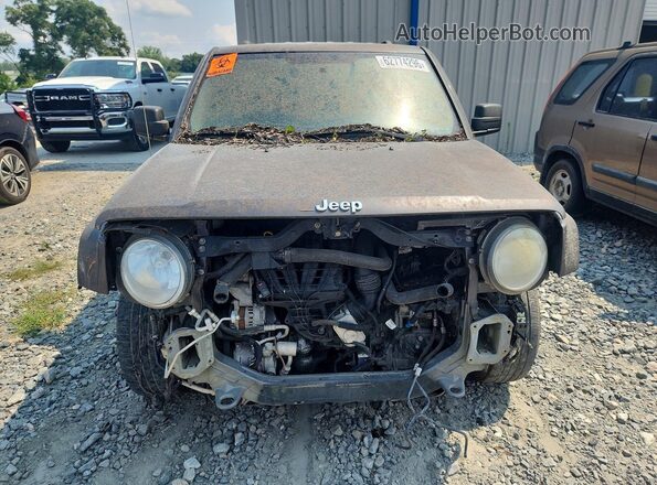 1C4NJPBAXHD161722 2017 JEEP PATRIOT Серый Вид сзади