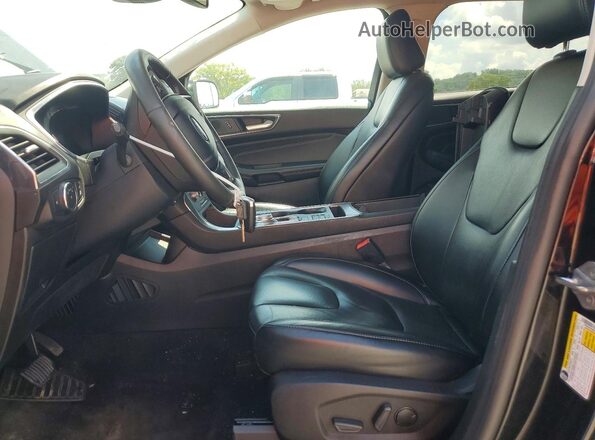 2FMPK4K99MBA08500 2021 FORD EDGE Silver Dashboard view