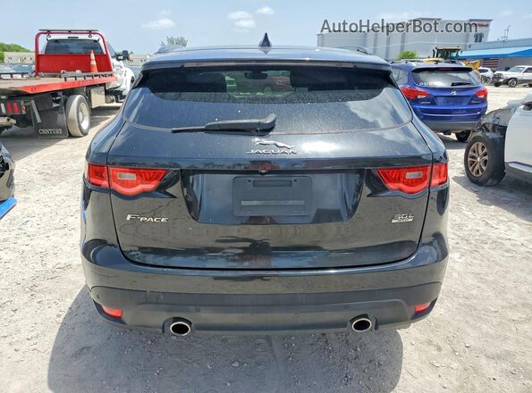 SADCK2GX8KA354890 2019 JAGUAR F-PACE Черный Вид салона спереди