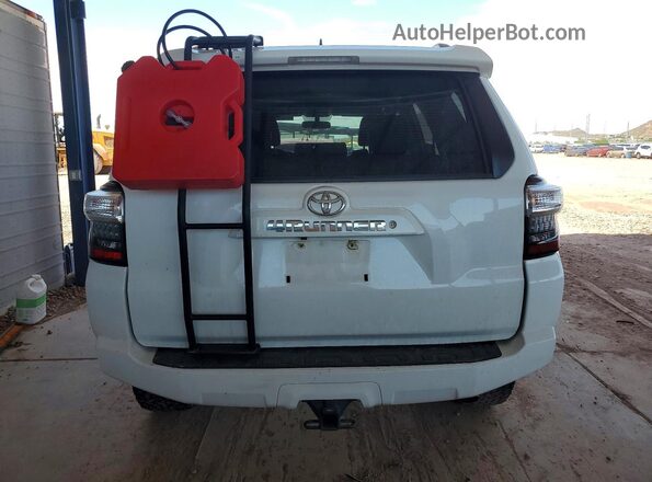 JTEZU5JR4J5174546 2018 TOYOTA 4RUNNER White Widok wnętrza z przodu