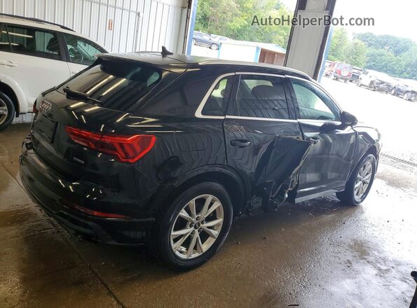 WA1DECF38N1114023 2022 AUDI Q3 Black Przód prawy
