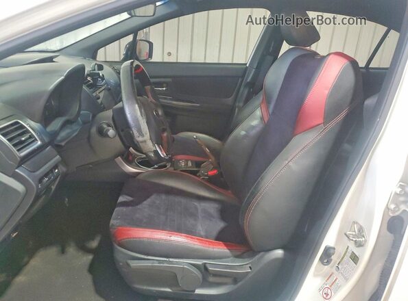 JF1VA2V69H9815919 2017 SUBARU WRX White Widok deski rozdzielczej