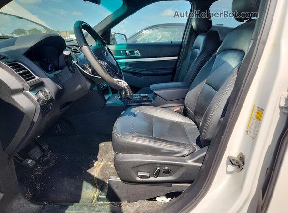 1FM5K7D8XGGC87238 2016 FORD EXPLORER White Dashboard view