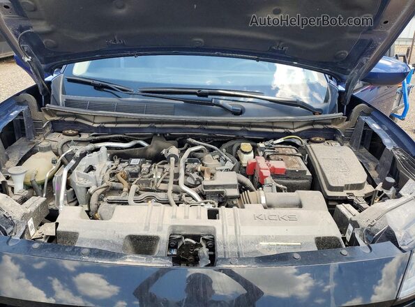 3N8AP6CA7SL373120 2025 NISSAN KICKS Синий Вид задней части салона