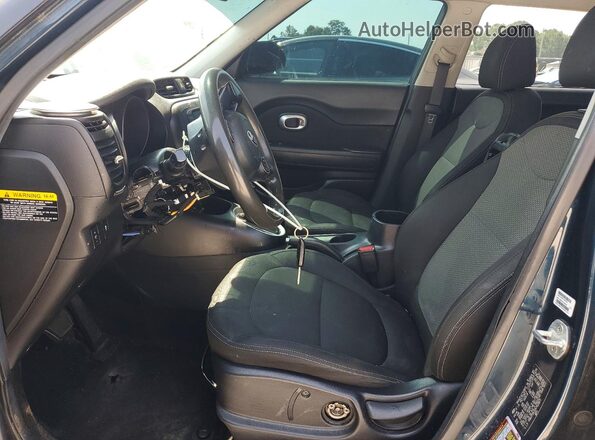KNDJP3A5XH7425871 2017 KIA SOUL Blue წინა პანელის ხედი