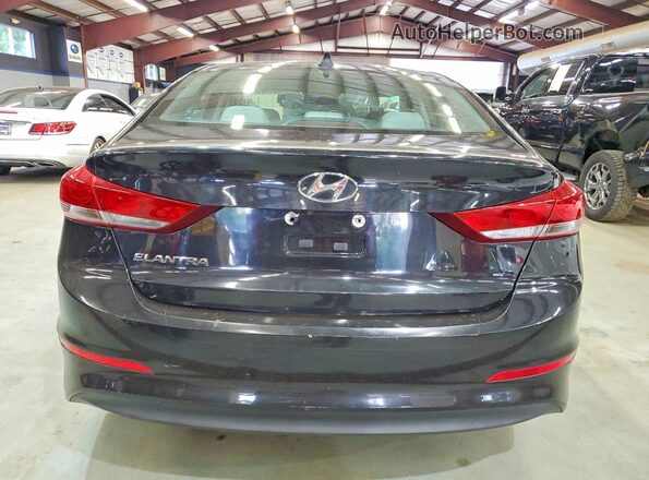 5NPD84LF0HH074924 2017 HYUNDAI ELANTRA Black Front interior view