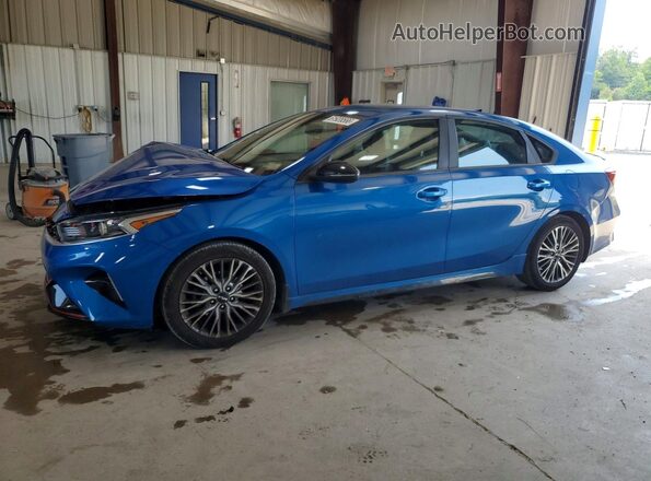 3KPF54AD4PE543860 2023 KIA FORTE Blue Rear left