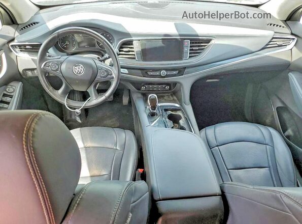 5GAERBKW4JJ212874 2018 BUICK ENCLAVE Gray Widok zestawu wskaźników
