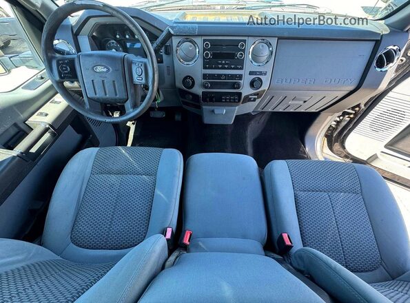 1FT8X3B68GEC78062 2016 FORD F350 Black Widok zestawu wskaźników