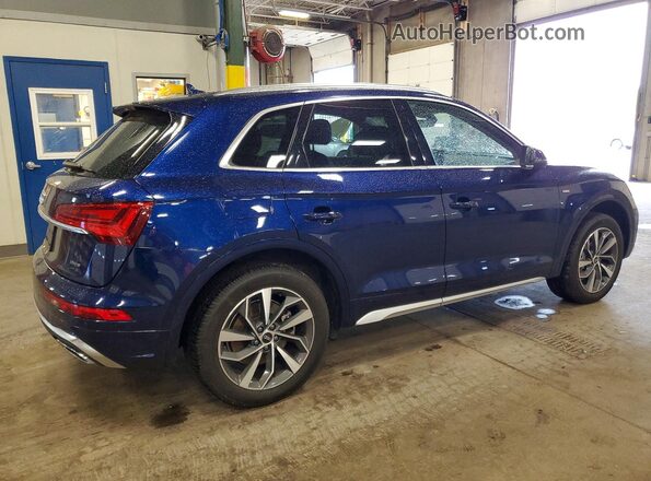 WA1EAAFY0P2008758 2023 AUDI Q5 Blue Front right
