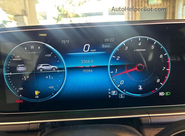 4JGFB4JB0NA804484 2022 MERCEDES-BENZ GLE Black Widok deski rozdzielczej