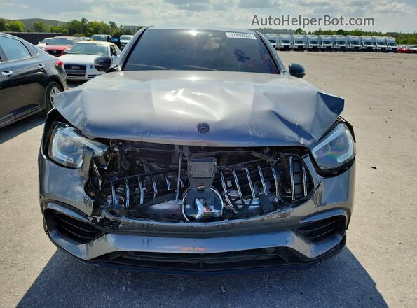 W1N0J8JB3MF922558 2021 MERCEDES-BENZ GLC-CLASS Серый Вид сзади