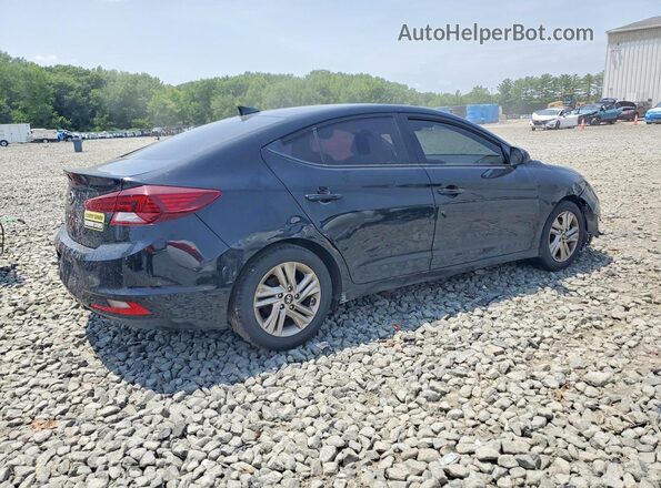 5NPD84LF7KH482506 2019 HYUNDAI ELANTRA Black წინა მარჯვენა