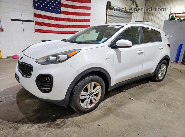 KNDPMCAC1H7035212 2017 KIA SPORTAGE White Հետևի ձախ