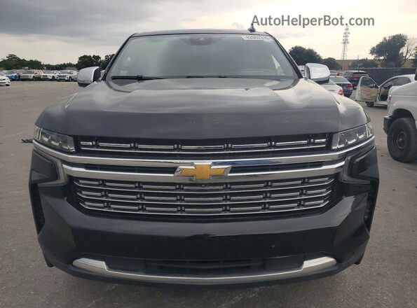 1GNSCFKT2PR101256 2023 CHEVROLET SUBURBAN Black Вид ззаду