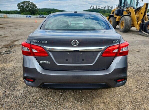 3N1AB7AP9GL650674 2016 NISSAN SENTRA Gray Front interior view