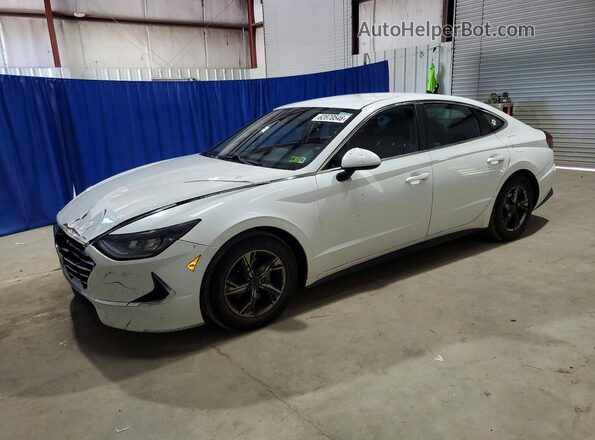 5NPEG4JA6MH121768 2021 HYUNDAI SONATA White Задня ліва чверть