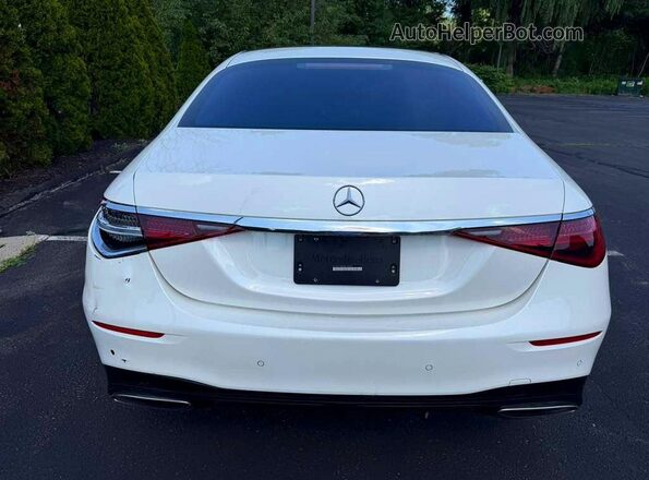 W1K6G7GB3NA106035 2022 MERCEDES-BENZ S White Vista interior delantera