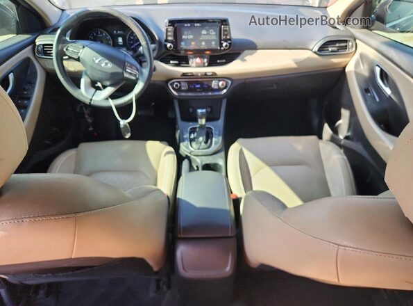 KMHH35LE1LU143272 2020 HYUNDAI ELANTRA Black Սարքավորումների վահանակի տեսք
