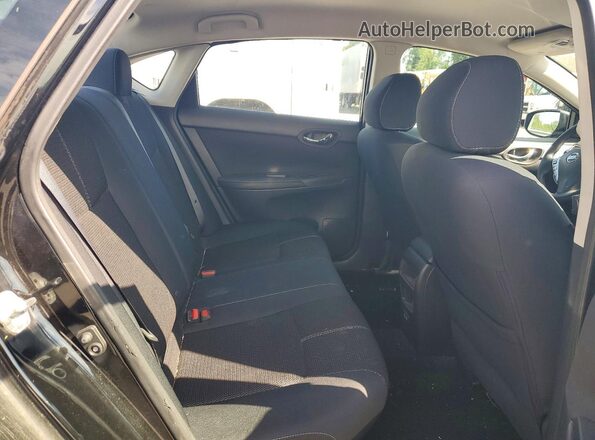 3N1AB7APXHY346984 2017 NISSAN SENTRA Black Vista interior trasera
