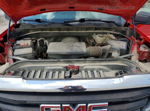 1GTR9AEF0MZ214164 2021 GMC SIERRA Красный Вид подкапотного пространства