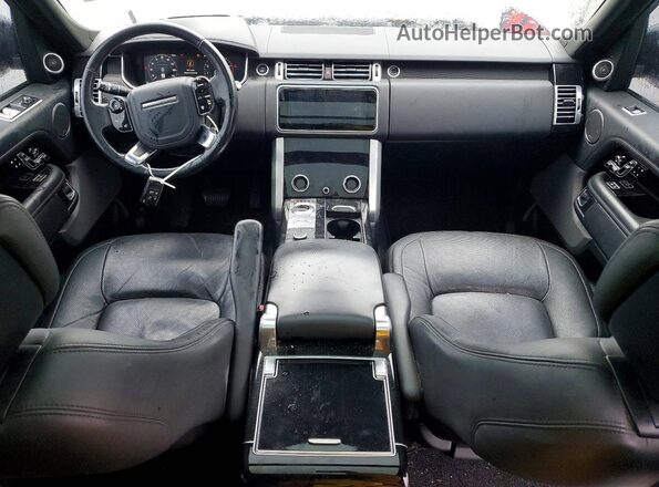SALGS5RE9JA389018 2018 LAND ROVER RANGE ROVER White Սարքավորումների վահանակի տեսք